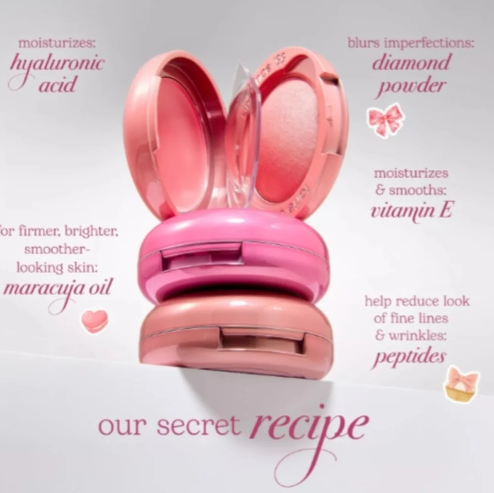 NEW RELEASE!!! Tarte Macaron Blush & Glow Duo-Color:Pink Champagne-NIB